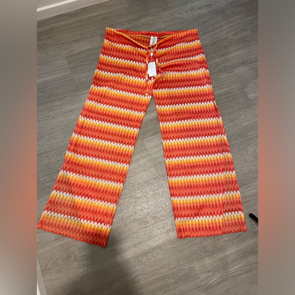 NWT Trina Turk SLIT PANTS size S
